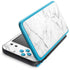 White Marble Nintendo 2DS XL (2017) Skin